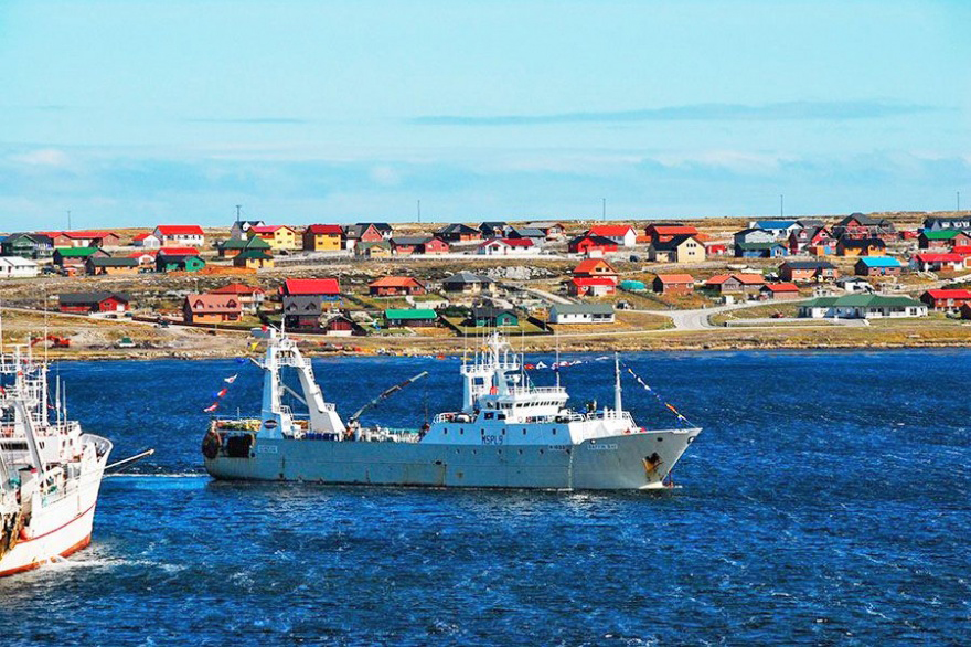 Empresas que pescan en Malvinas podrán operar en aguas argentinas