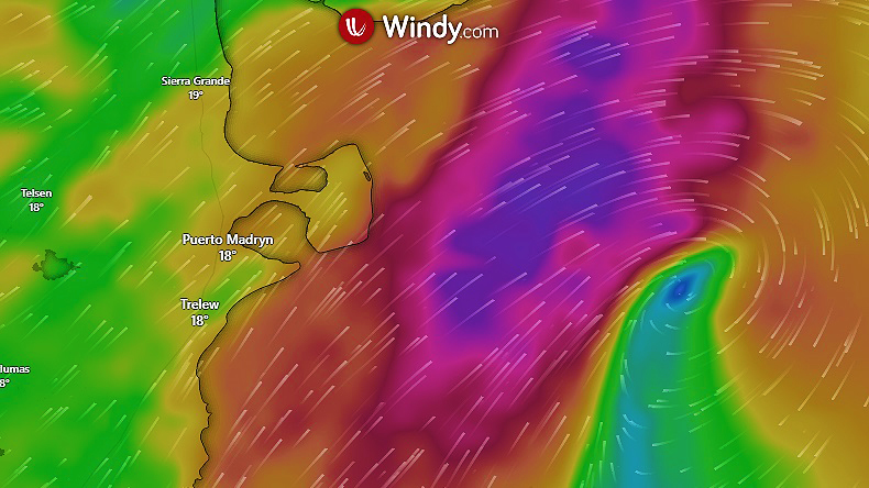 Flota pesquera se repliega ante alerta de ciclón extratropical en la costa patagónica