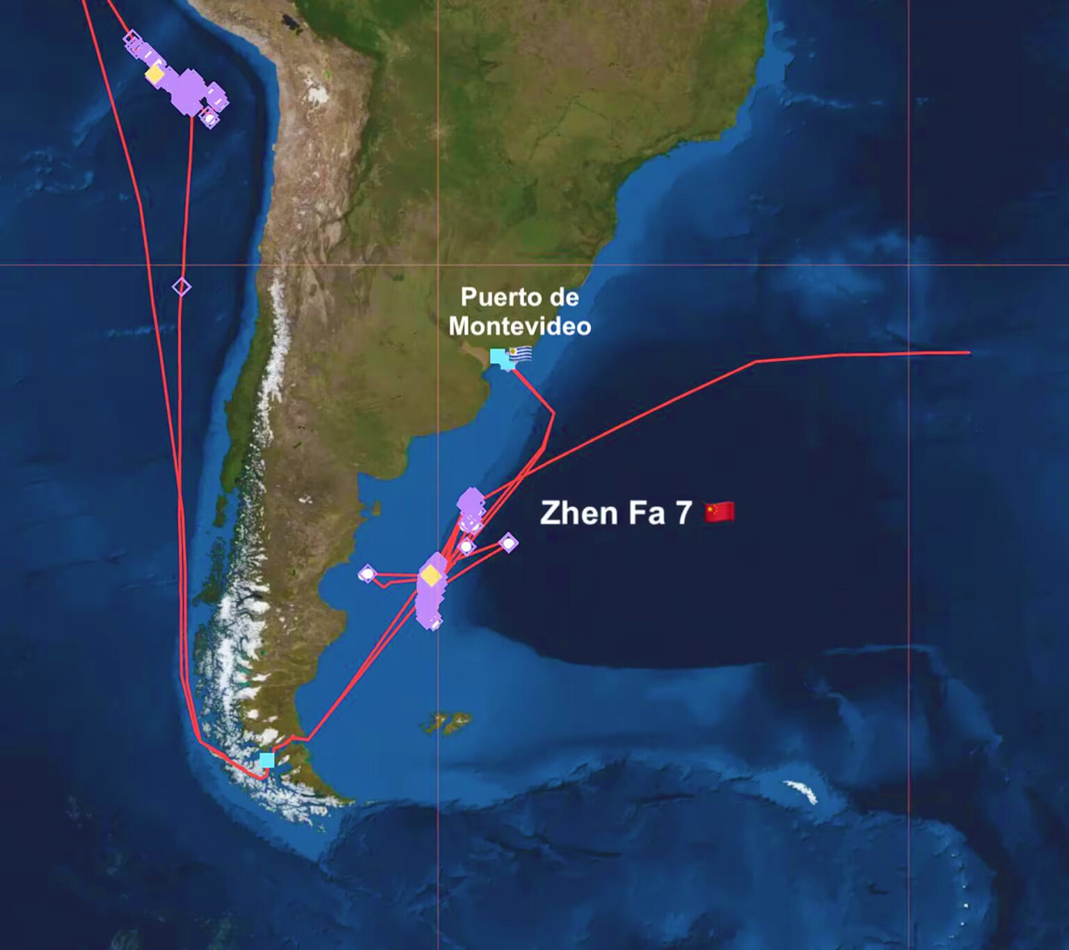 EE.UU. sancionó a potero chino que operaba frente a la Patagonia