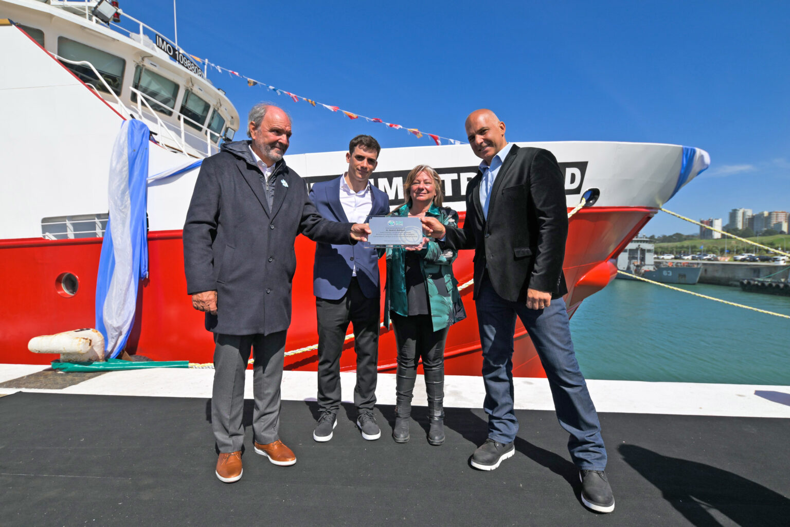 Maronti incorporó un moderno congelador arrastrero construido en SPI Astilleros