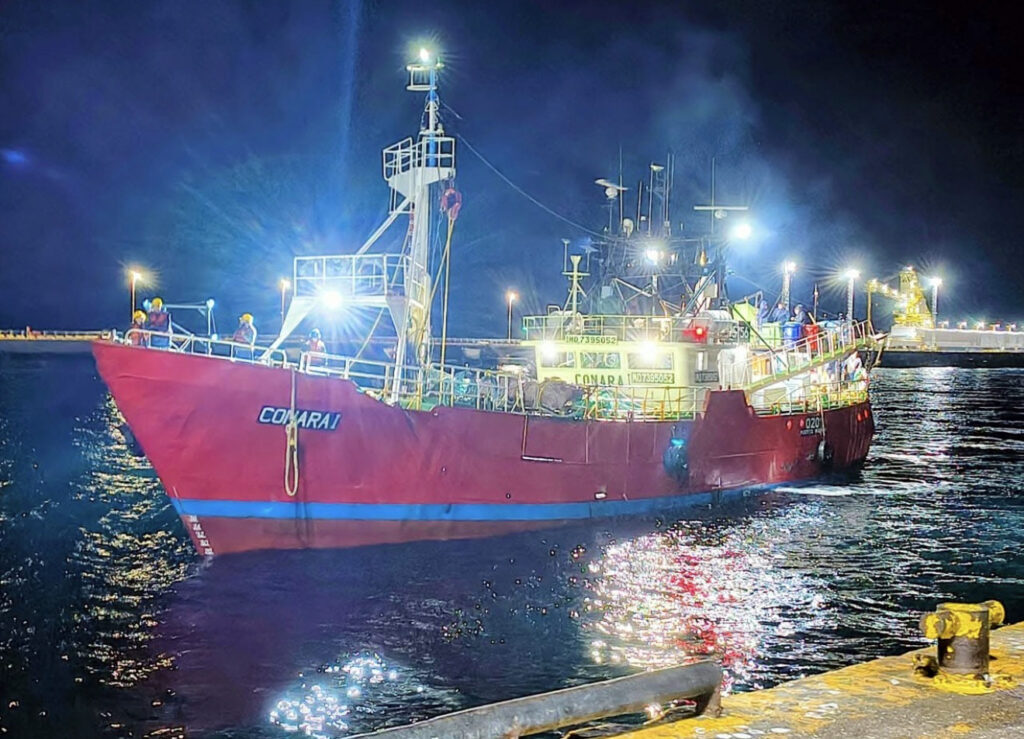 La temporada de aguas nacionales acumula 104.230 toneladas capturadas